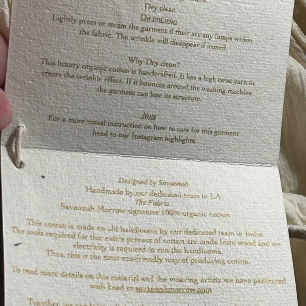 Savannah Morrow The Label Jaya Dress Halter Dress Cream Size M - Picture 6 of 11